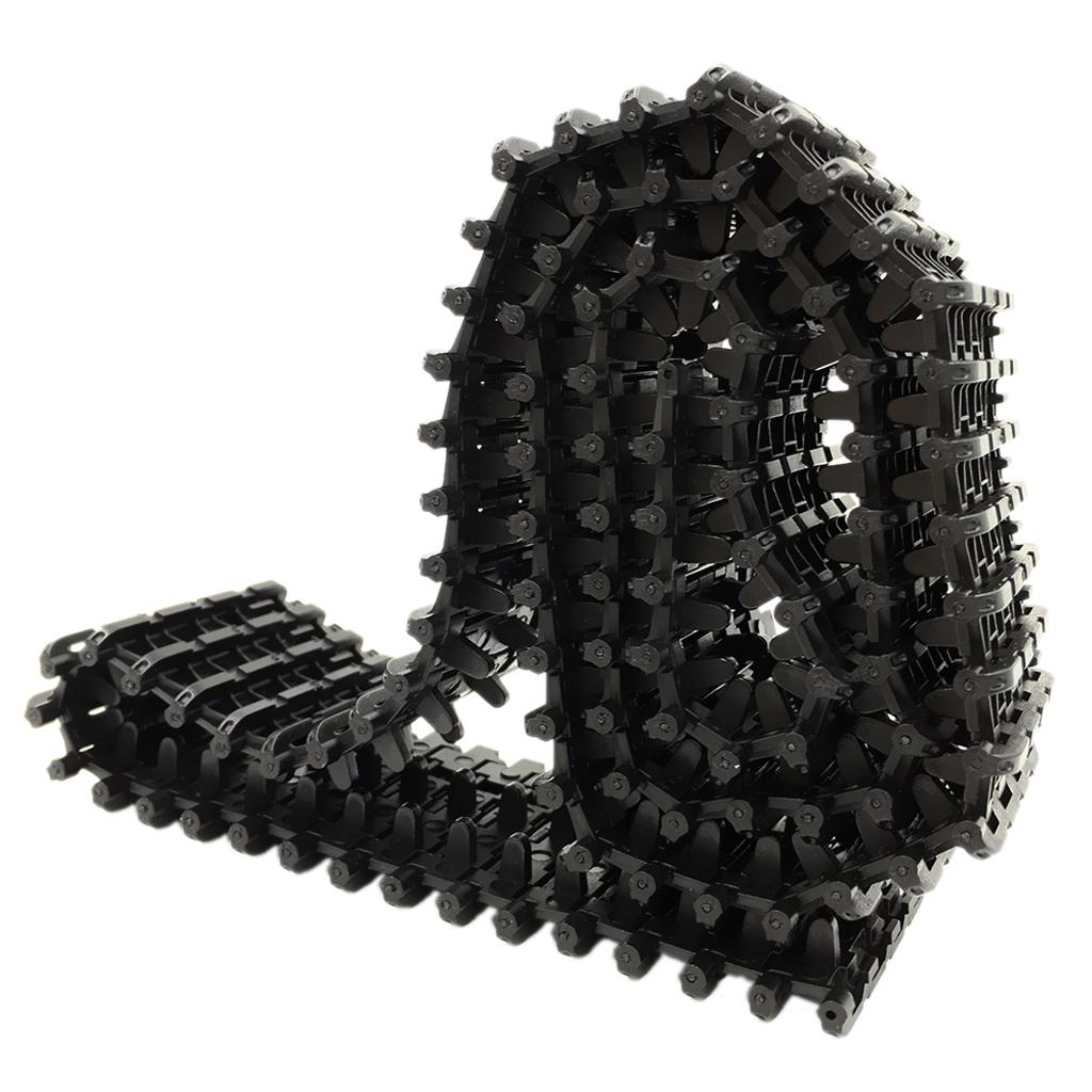 Science Toys Diy - Czarny łańcuch do gąsienic, plastikowy, do