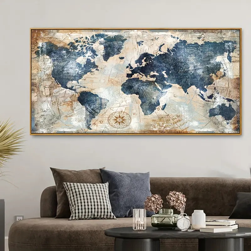 1szt Plakat na Płótnie Vintage – Star Map Poster recenzja i cena