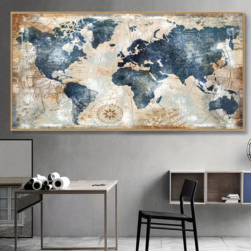 1szt Plakat na Płótnie Vintage – Star Map Poster recenzja i cena