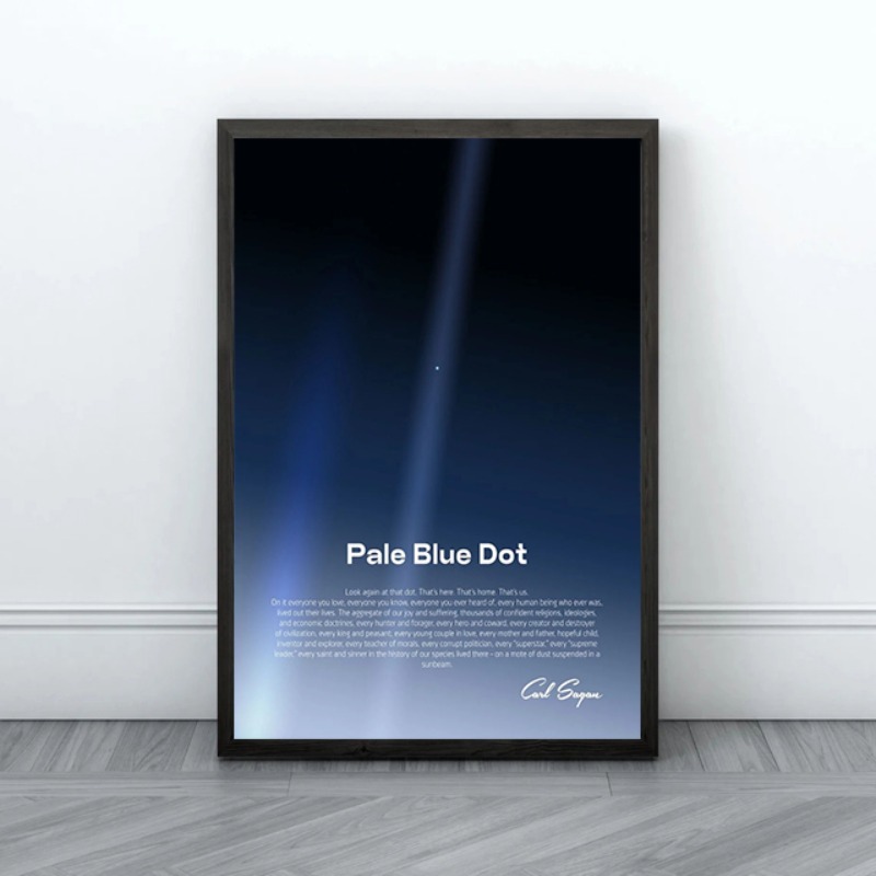 Pale Blue Dot Print Poster Voy – Star Map Poster recenzja i cena