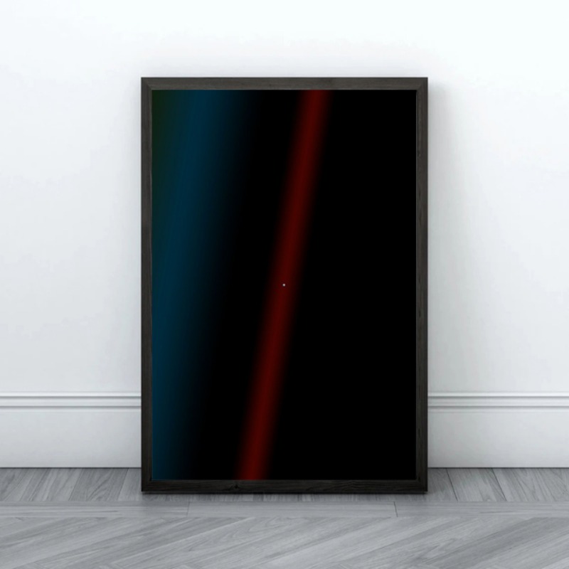 Pale Blue Dot Print Poster Voy – Star Map Poster recenzja i cena