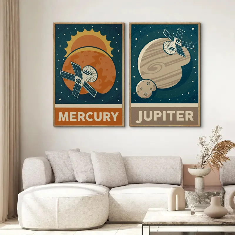 1 szt. Retro Układ Słoneczny P – Star Map Poster recenzja i cena